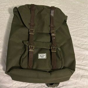 COPY - Olive green Herschel backpack